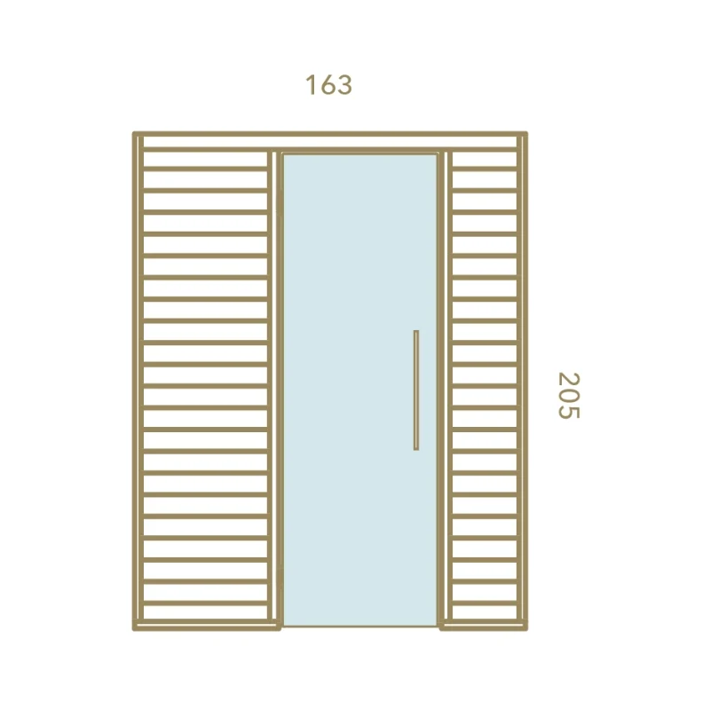 Auroom Baia Indoor Sauna - Glass - Image 6