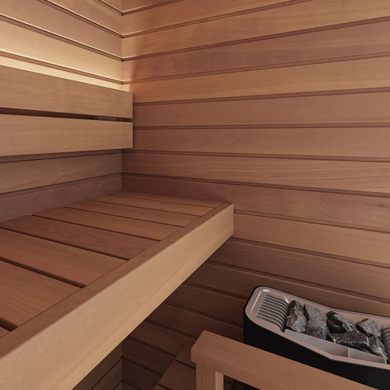 Auroom Cala Glass Mini Sauna (Thermo-Aspen) - Image 4
