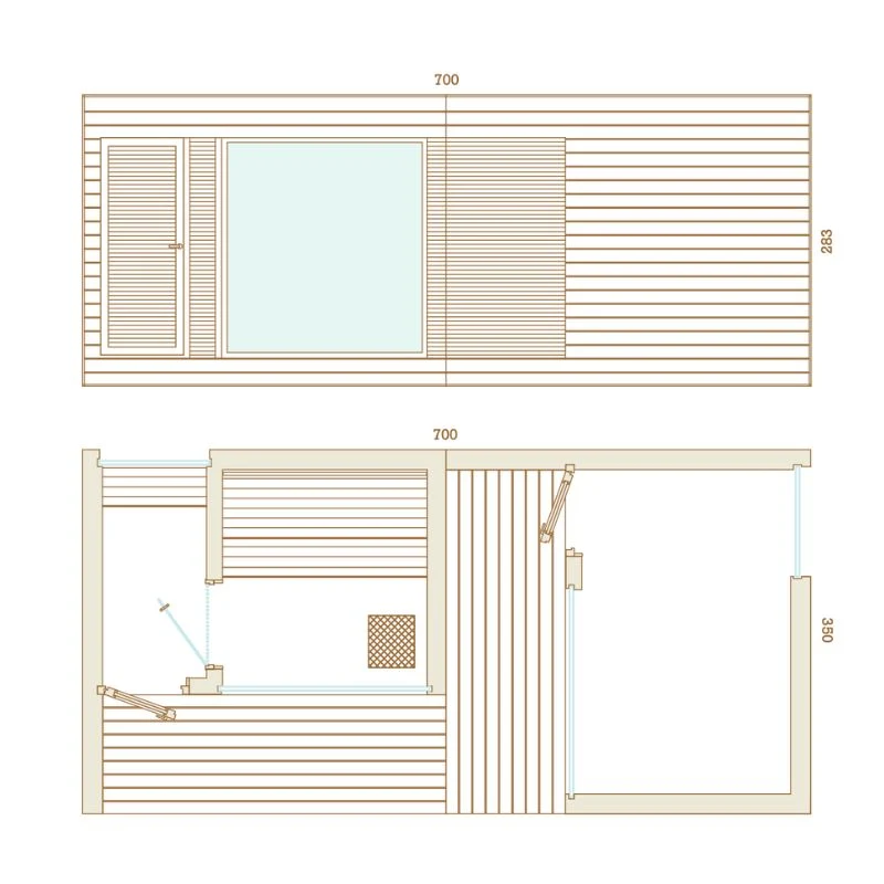Auroom Natura Outdoor Lounge Cabin - Image 4