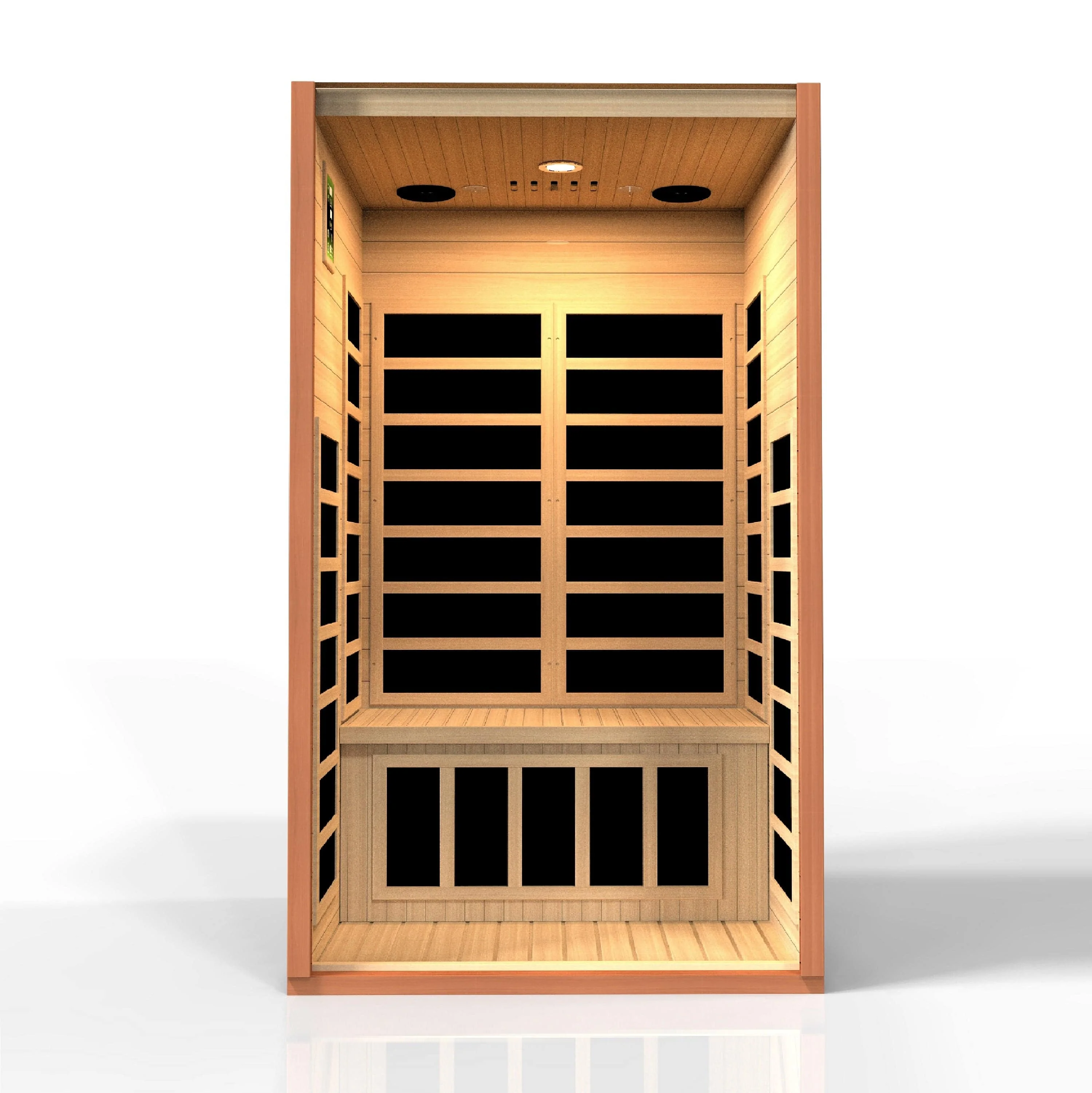 Golden Designs Dynamic Avila 1-2 Person Low EMF FAR Infrared Sauna | DYN-6103-01 - Image 3