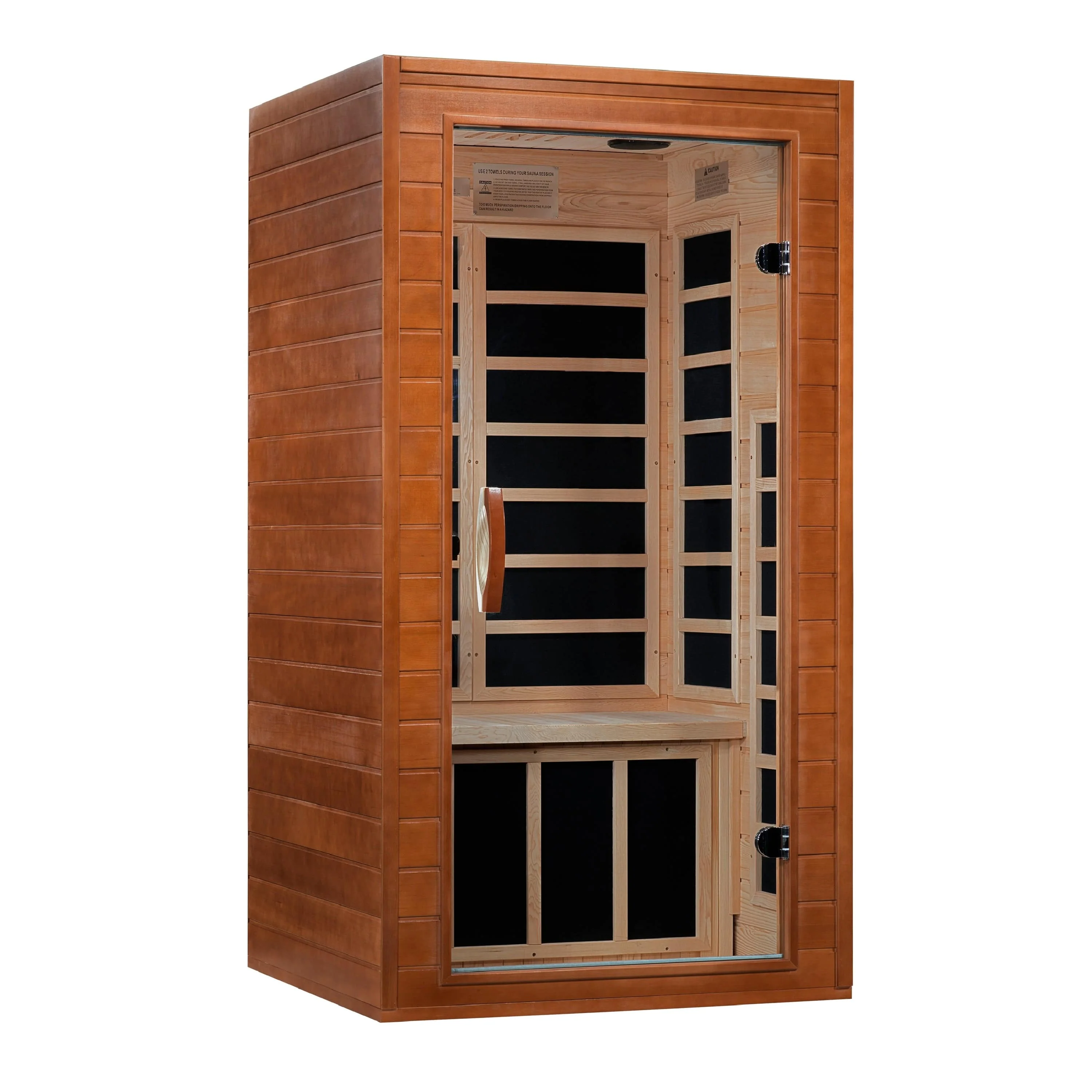 Golden Designs Dynamic Avila 1-2 Person Low EMF FAR Infrared Sauna | DYN-6103-01 - Image 4