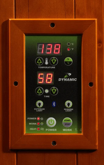 Golden Designs Dynamic Avila 1-2 Person Low EMF FAR Infrared Sauna | DYN-6103-01 - Image 6