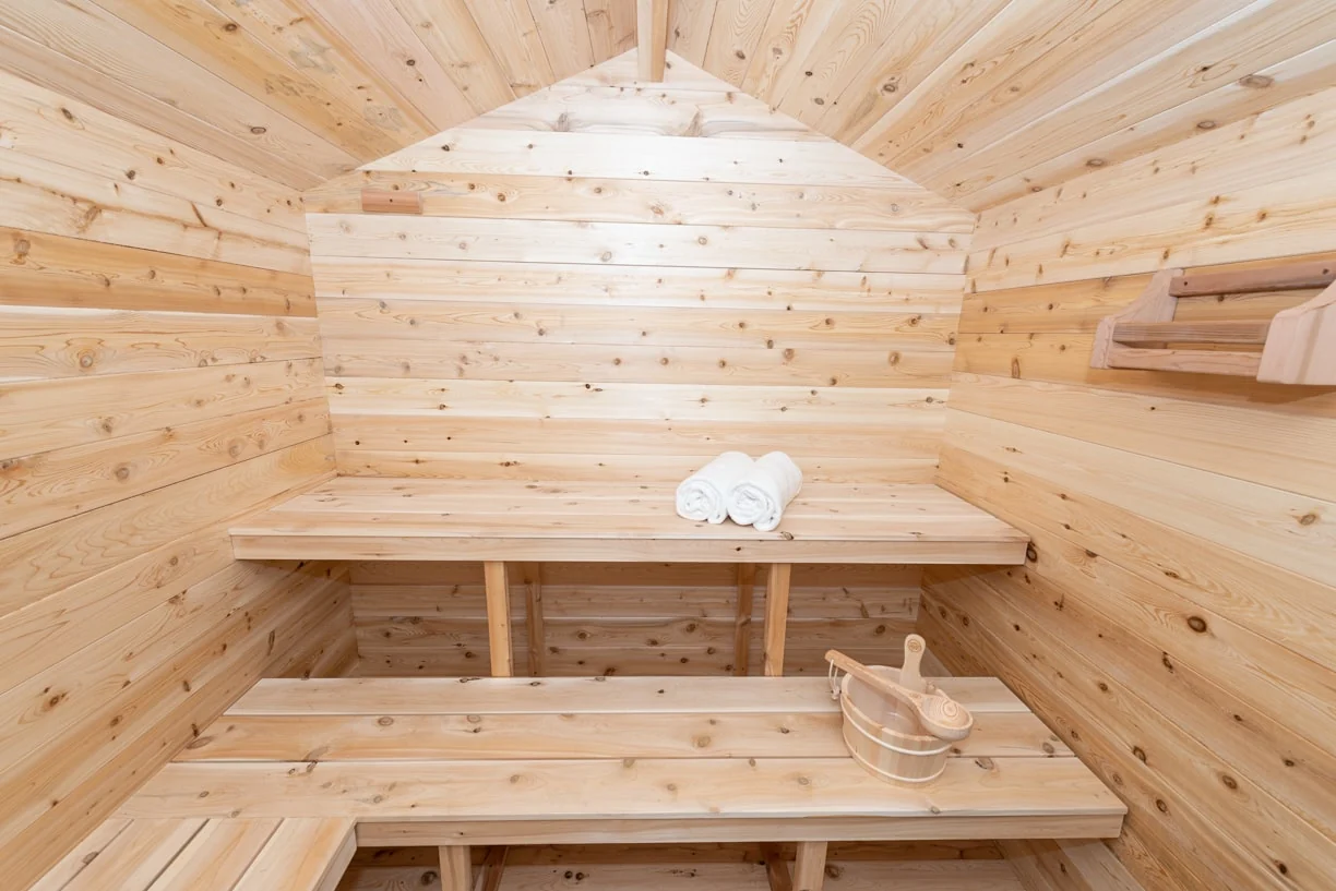 Dundalk CT Georgian 6 Person Wood-Burning Cabin Sauna - Image 7