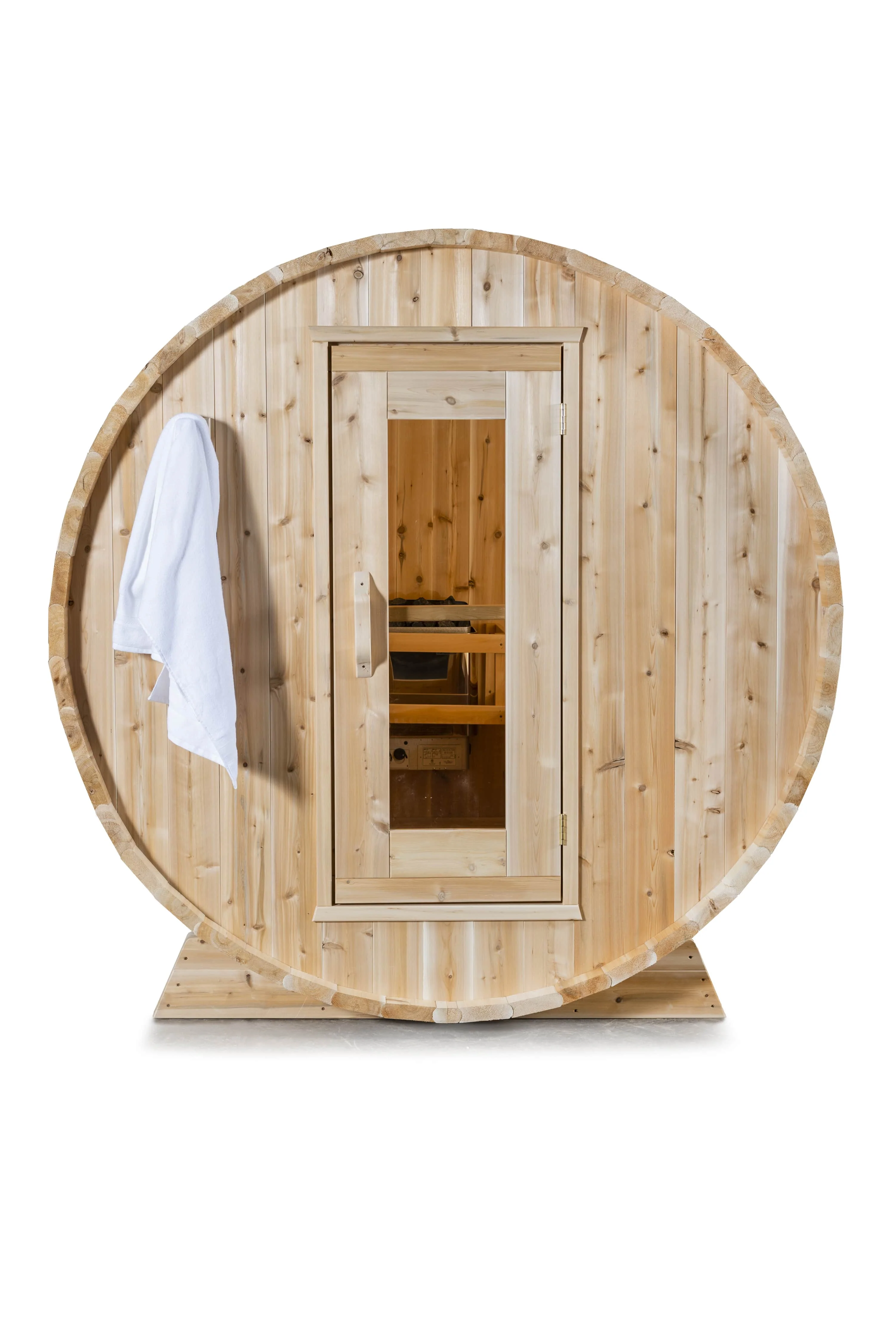 Dundalk CT Harmony 4 Person Barrel Sauna - Image 8