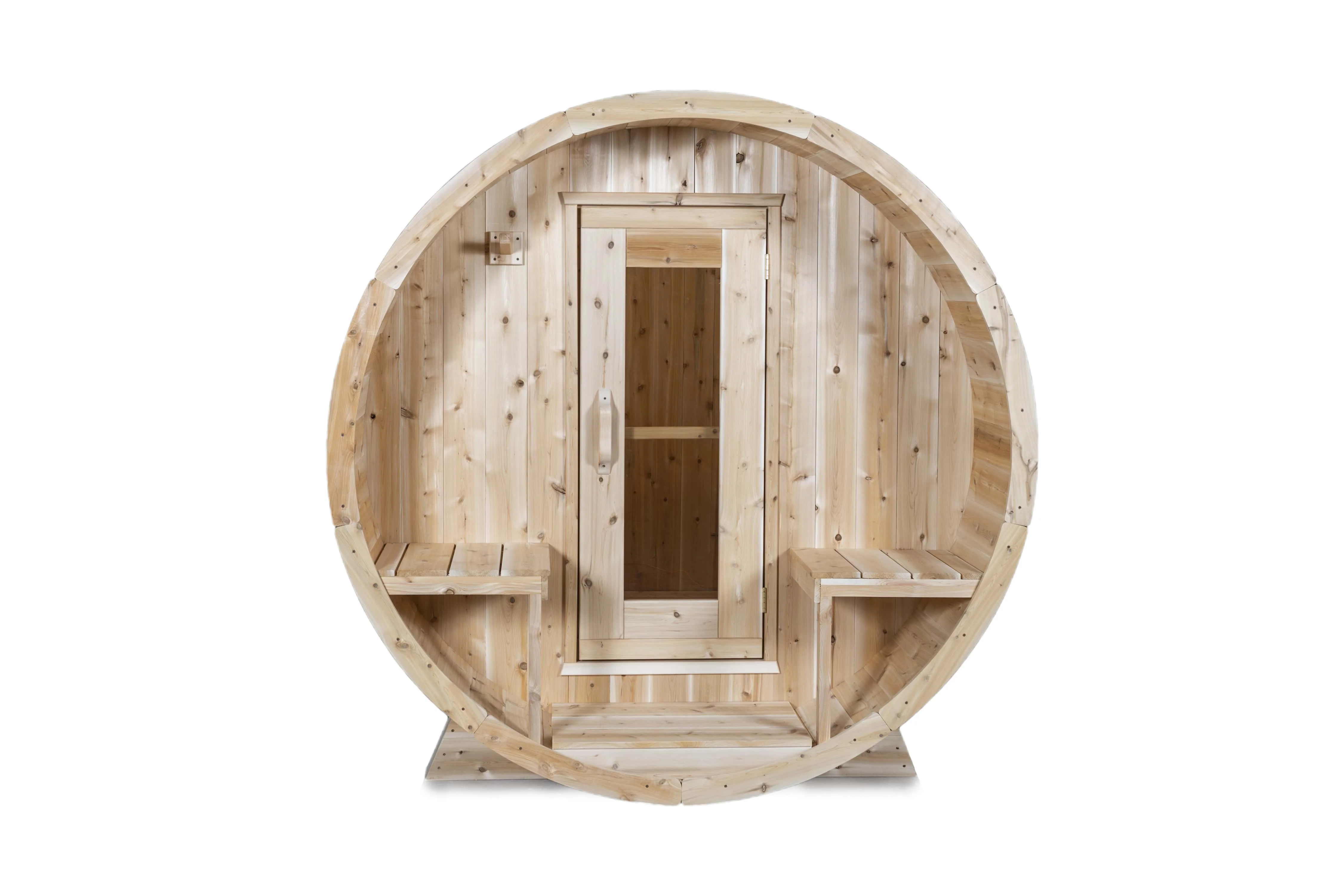 Dundalk CT Serenity 4 Person Barrel Sauna - Image 19