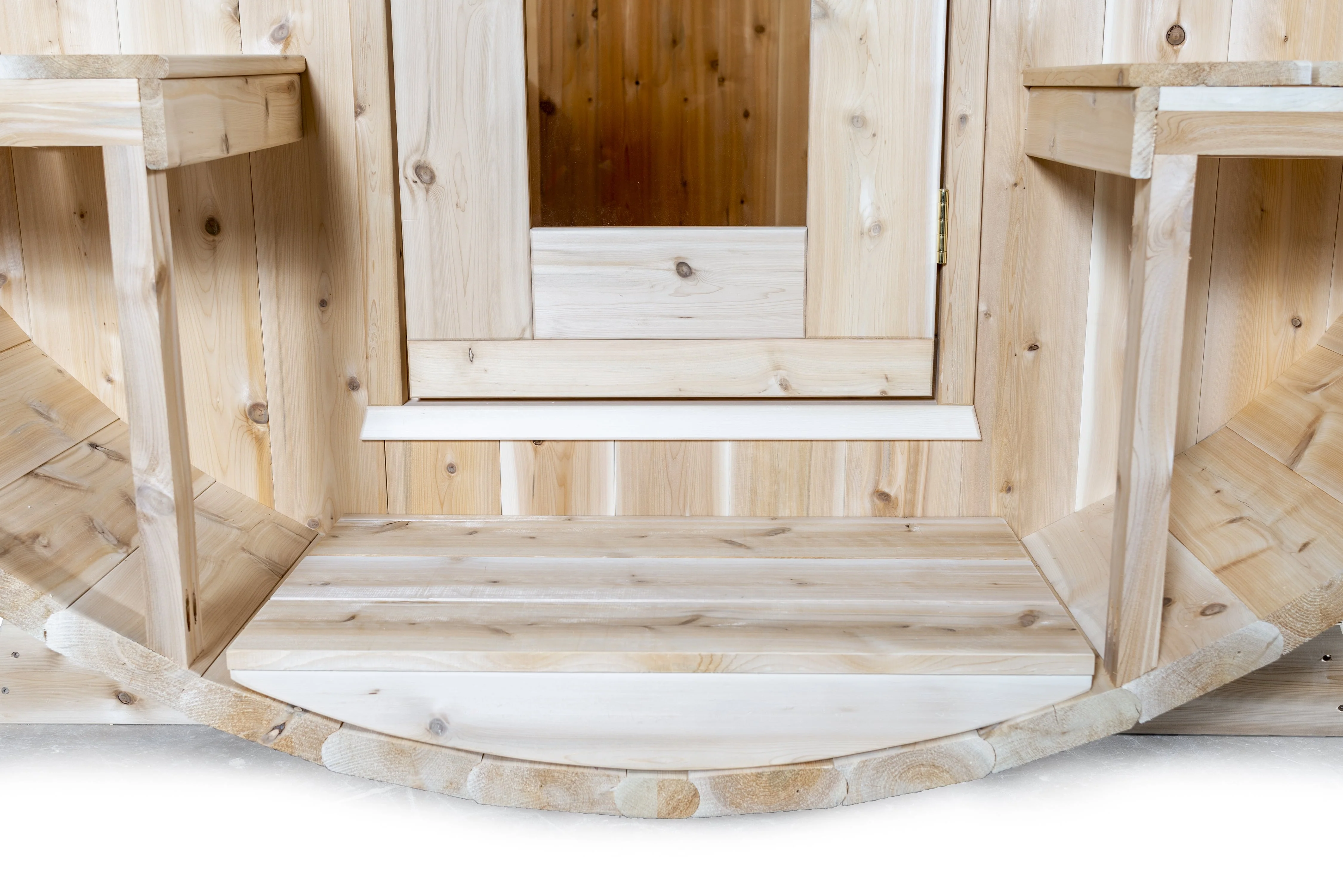 Dundalk CT Tranquility 6 Person Barrel Sauna - Image 9