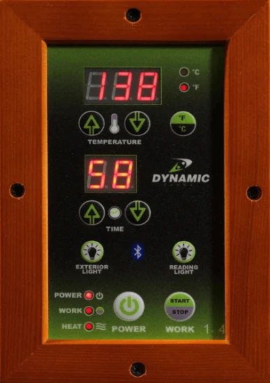Golden Designs Dynamic San Marino Elite 2-Person Ultra Low EMF FAR Infrared Sauna | DYN-6206-01 Elite - Image 10