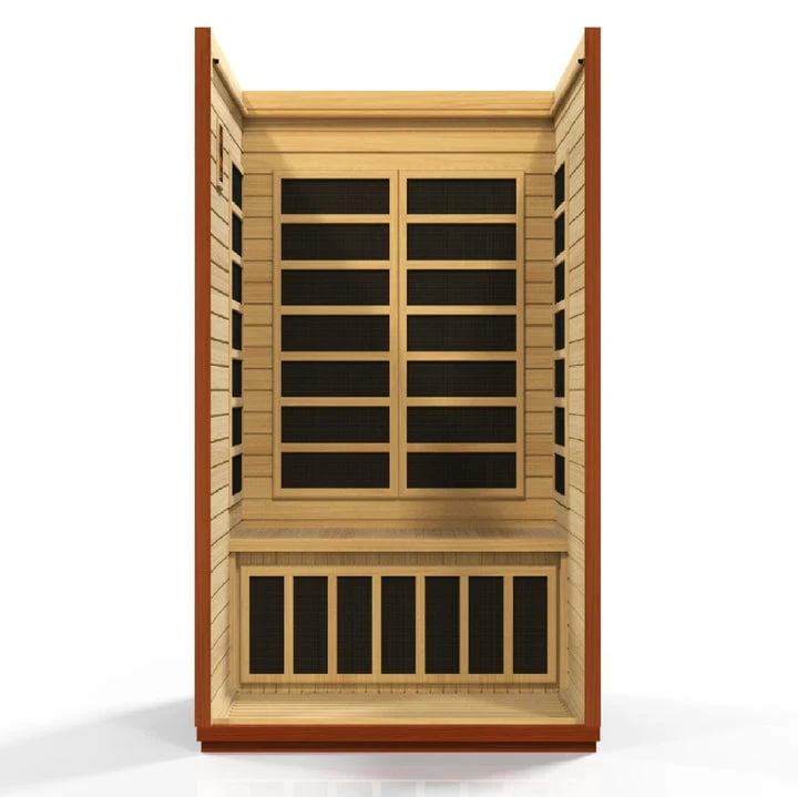 Golden Designs Dynamic San Marino Elite 2-Person Ultra Low EMF FAR Infrared Sauna | DYN-6206-01 Elite - Image 4