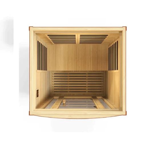 Golden Designs Dynamic San Marino Elite 2-Person Ultra Low EMF FAR Infrared Sauna | DYN-6206-01 Elite - Image 6