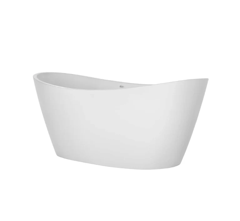 Empava 59 in. Freestanding Soaking Bathtub | EMPV-59FT1518 - Image 7