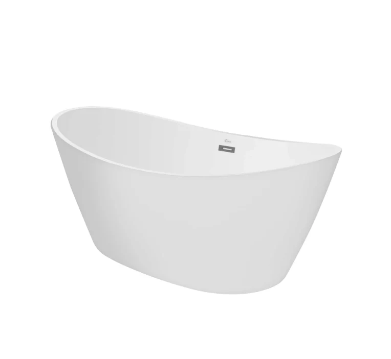 Empava 59 in. Freestanding Soaking Bathtub | EMPV-59FT1518 - Image 9