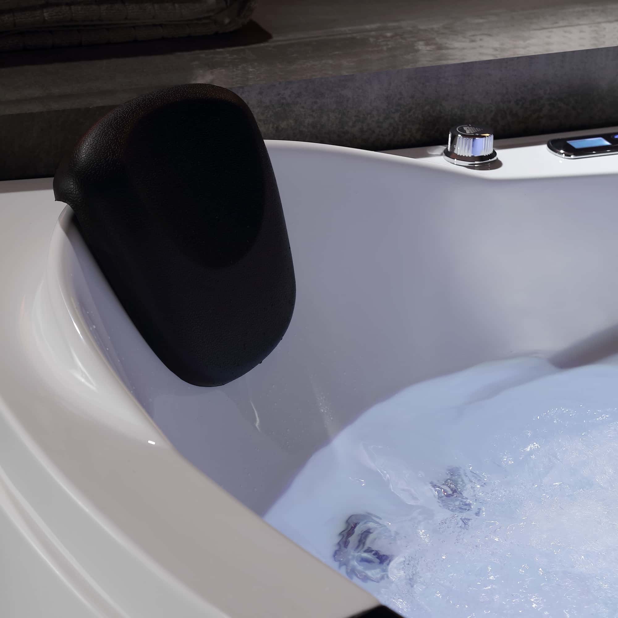 Empava 59 in. Whirlpool LED Corner Bathtub  | EMPV-59JT319LED - Image 3