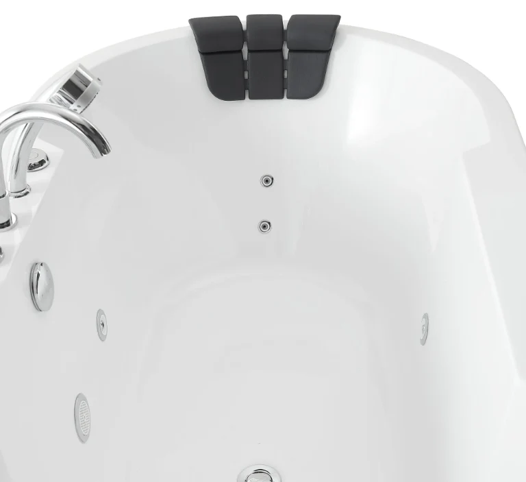 Empava 67 in. Whirlpool Acrylic Freestanding Bathtub | EMPV-67AIS17 - Image 8