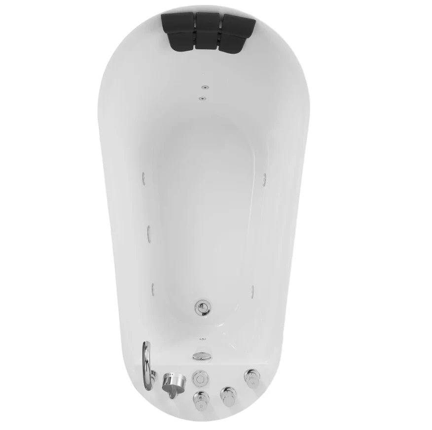 Empava 67 in. Whirlpool Freestanding Acrylic Bathtub | EMPV-67AIS05 - Image 7
