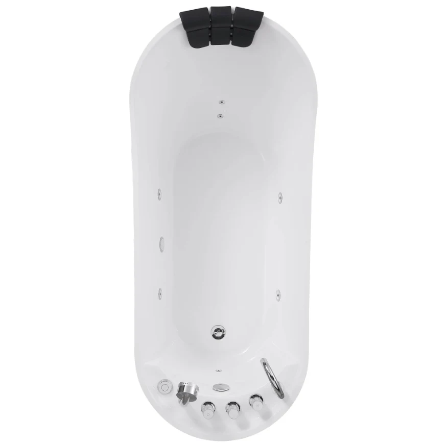 Empava 67 in. Whirlpool Freestanding Acrylic Bathtub | EMPV-67AIS09 - Image 9