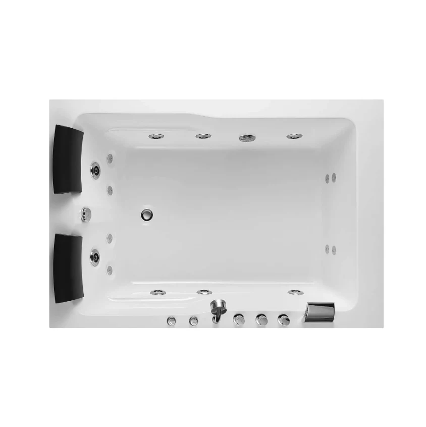 Empava 71 in. Acrylic Alcove Whirlpool Bathtub | EMPV-71JT667B - Image 3