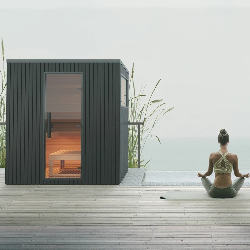 Auroom Garda Outdoor Home Sauna - Image 10