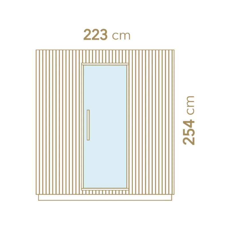 Auroom Garda Outdoor Home Sauna - Image 11
