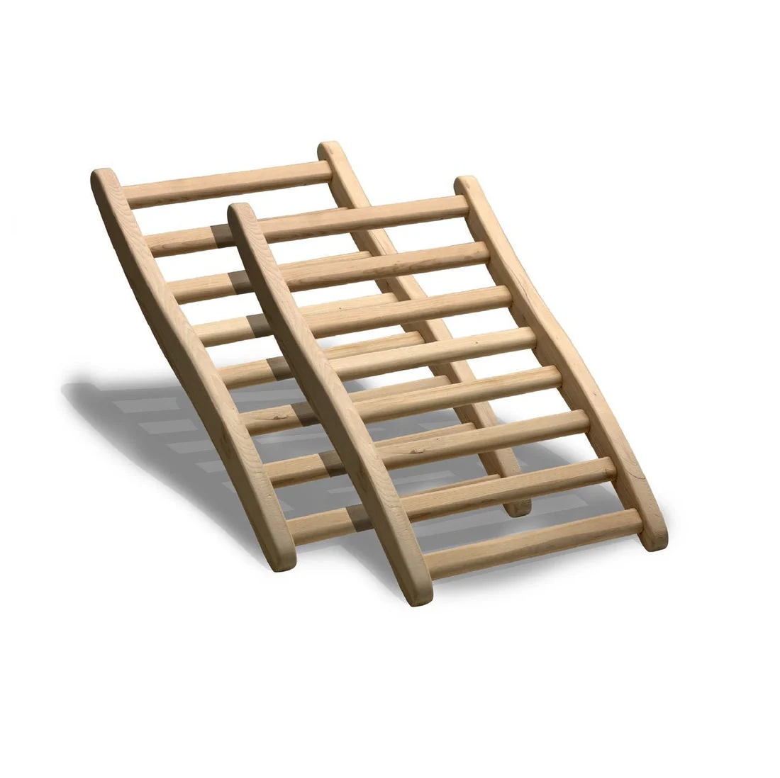Golden Designs 2-Person Ergonomic Sauna Back Rest in Hemlock Wood - Image 4