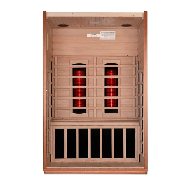 Golden Designs Dynamic Cardoba 2-Person Full Spectrum Infrared Sauna | DYN-6203-02 FS - Image 4