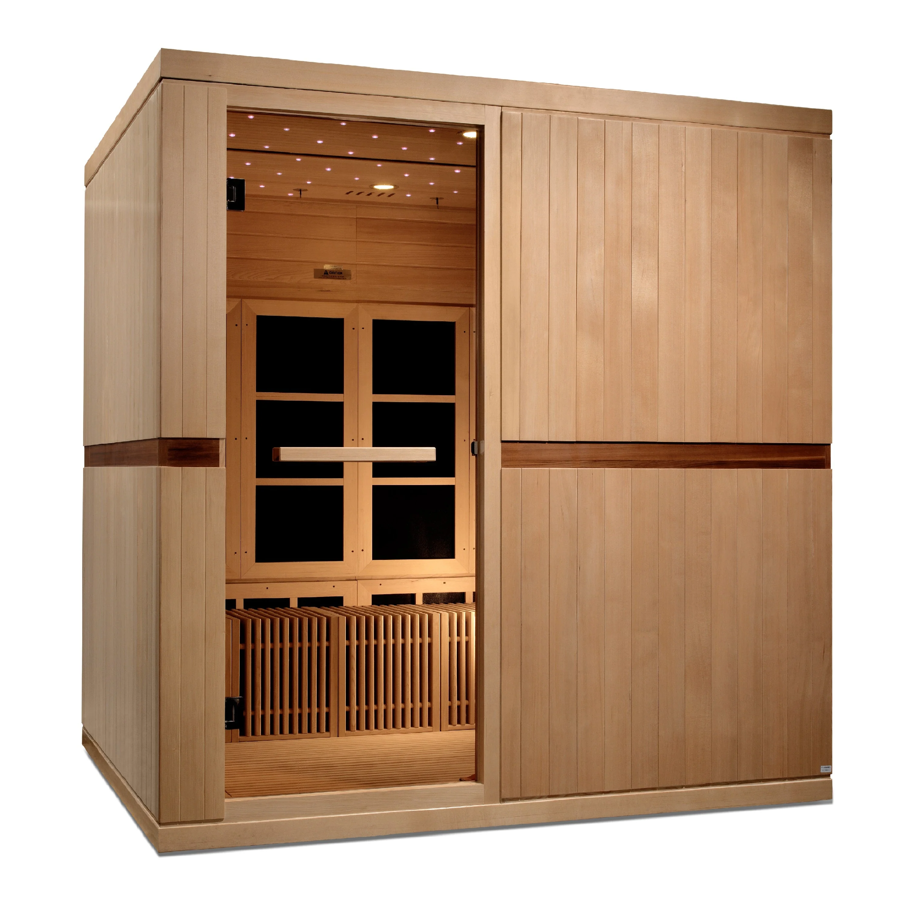 Golden Designs Dynamic Catalonia 8-Person Infrared Sauna - Image 5