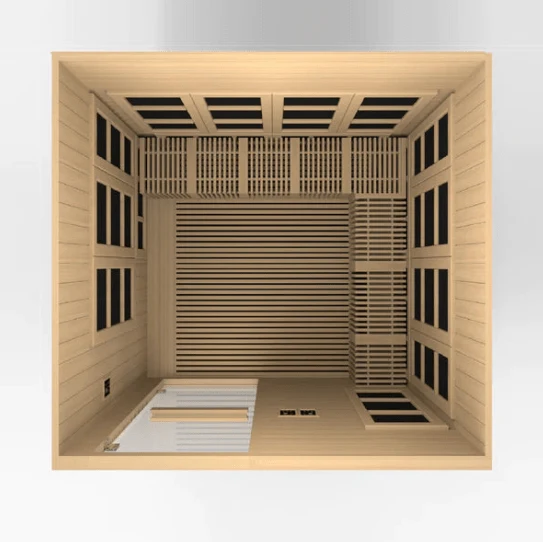 Golden Designs Dynamic Catalonia 8-Person Infrared Sauna - Image 6