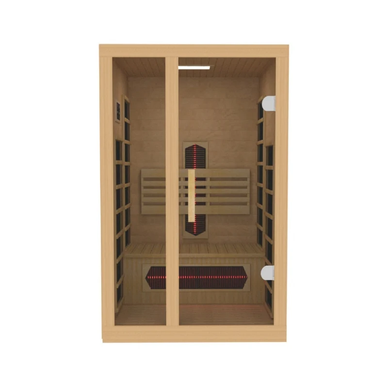 Golden Designs Gracia 2-Person Full Spectrum Near Zero EMF Infrared Sauna | DYN-6119-03 FS - Image 2