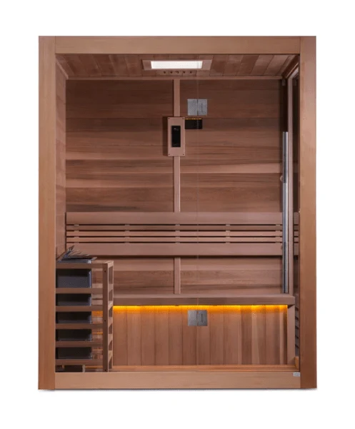 Golden Designs Hanko 2-Person Traditional Indoor Sauna - Image 4