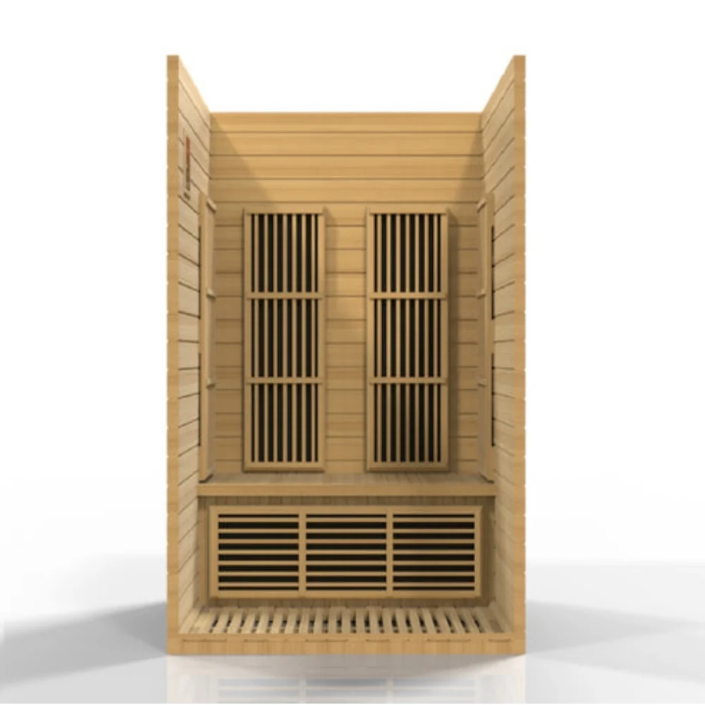 Golden Designs Maxxus Seattle 2-Person Near Zero EMF FAR Infrared Carbon Sauna | MX-J206-01-ZF - Image 5