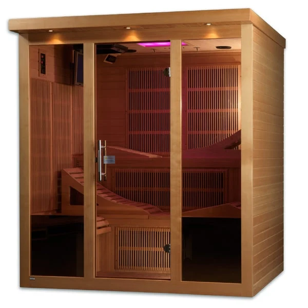 Golden Designs Monaco 6-Person Near Zero EMF Far Infrared Sauna | GDI-6996-01 Elite - Image 4