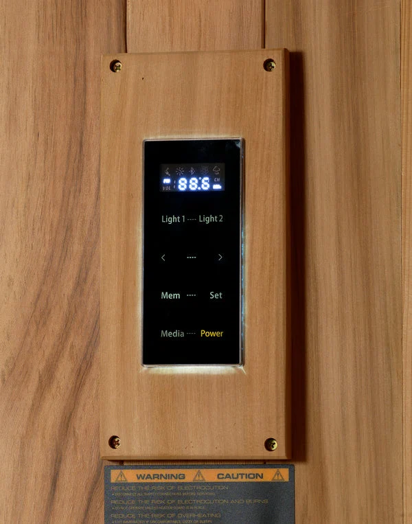 Golden Designs Sundsvall 2-Person Traditional Steam Sauna | GDI-7289-02 - Image 12