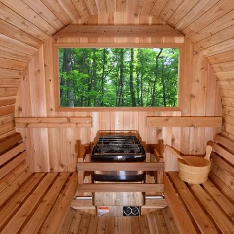 Harvia KIP60B 6kW Electric Sauna Heater with Built-In Controls - Image 6