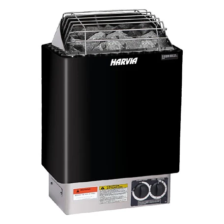 Harvia KIP60B 6kW Electric Sauna Heater with Built-In Controls - Image 2