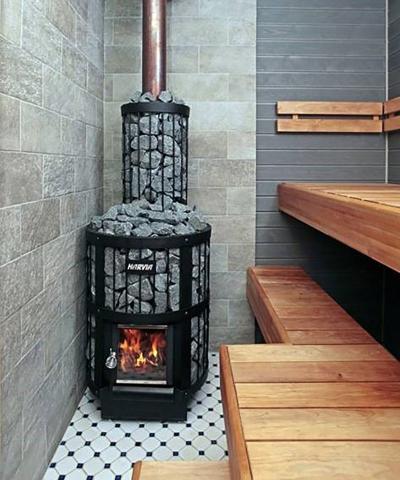 Harvia Legend 150 16kW Sauna Stove Package with Chimney - Image 6