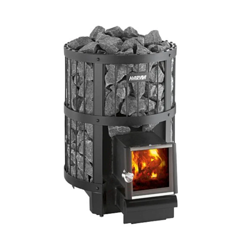 Harvia Legend Series 150 SL 16kW Wood Stove Sauna Heater with Ext. Feed