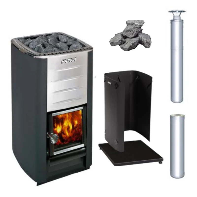 Harvia M3 Wood-Burning Stove Package - Image 2