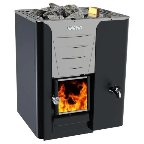 Harvia Pro 20 RS Sauna Wood Stove Water Tank Package - Image 3