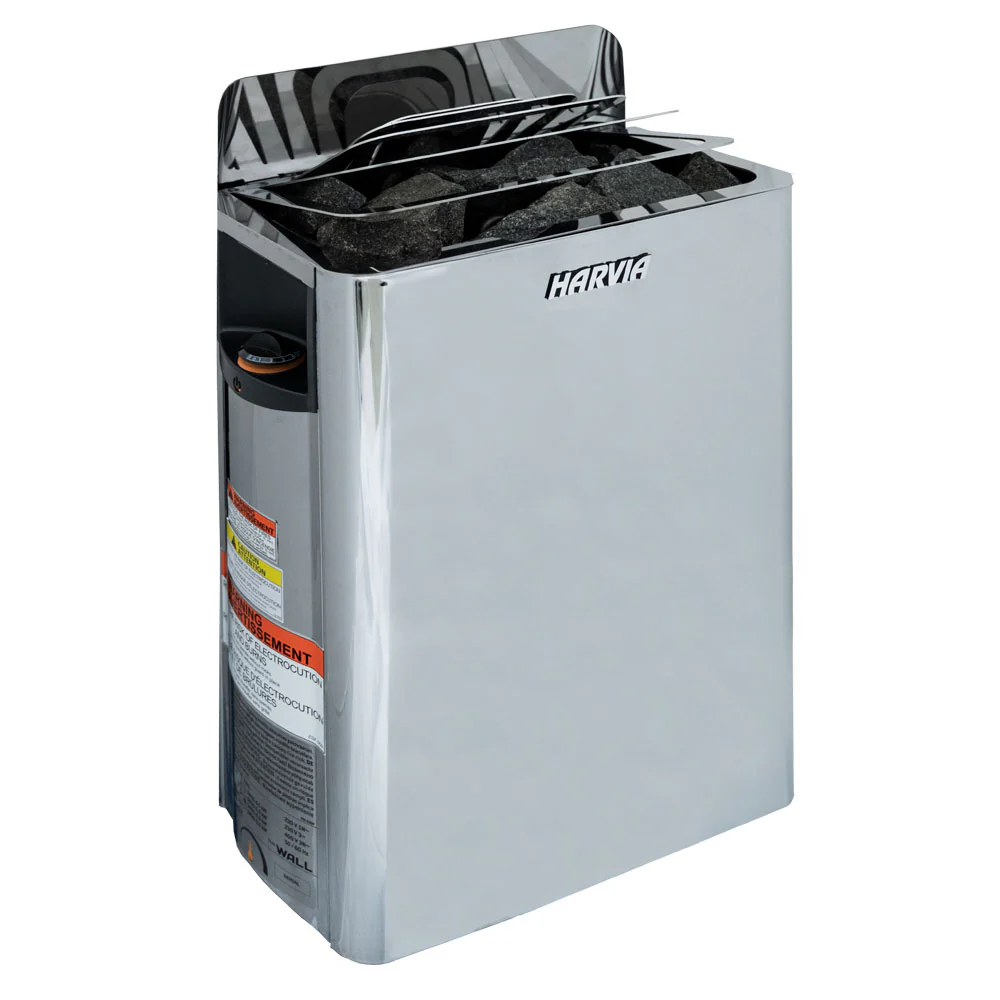 Harvia The Wall Series 6kW Electric Sauna Heater Package - Image 3