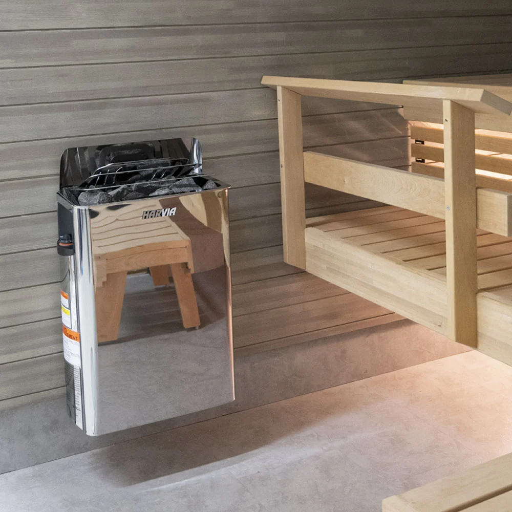 Harvia The Wall Series 6kW Electric Sauna Heater Package - Image 7
