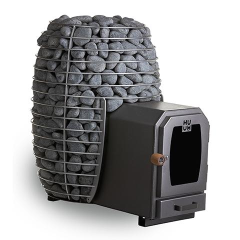 HUUM HIVE Wood Series LS 17kW Wood-Fired Sauna Heater Package - Image 9