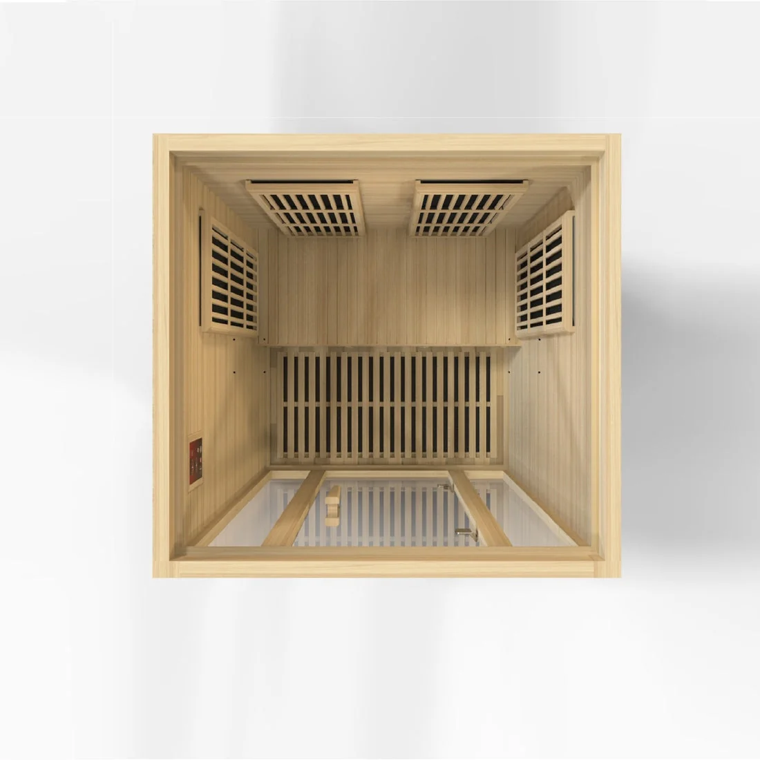 Golden Designs Maxxus Seattle 2-Person Low EMF FAR Infrared Carbon Sauna | MX-J206-01 - Image 4