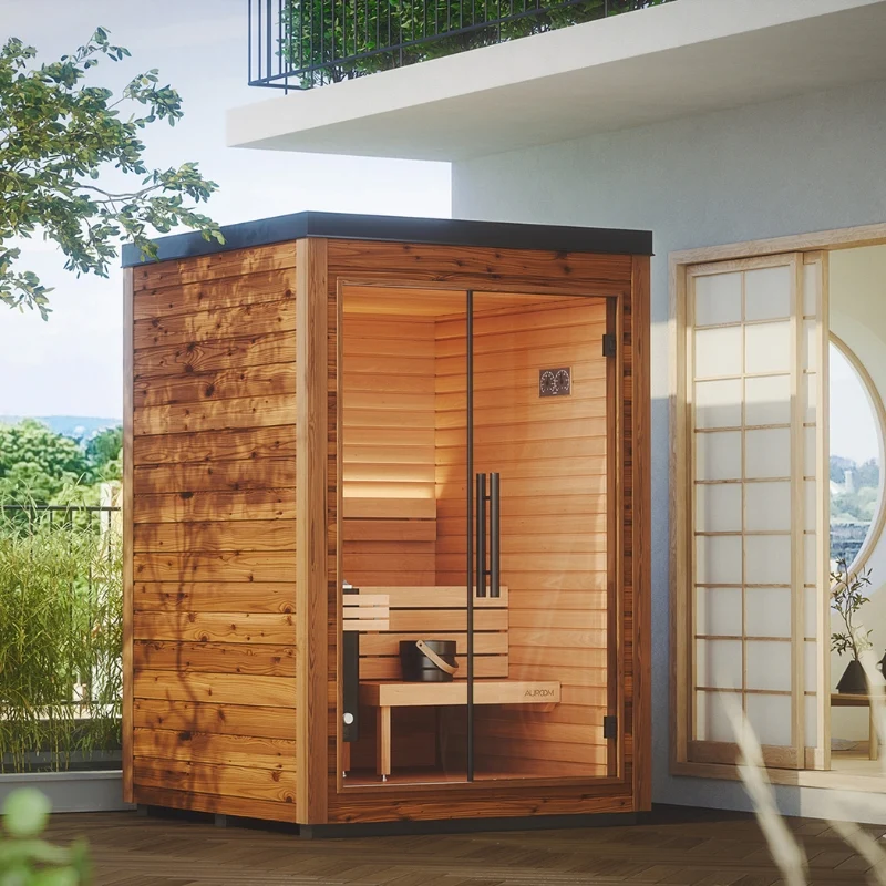 Auroom Mira S Outdoor Cabin Sauna Kit - Image 7