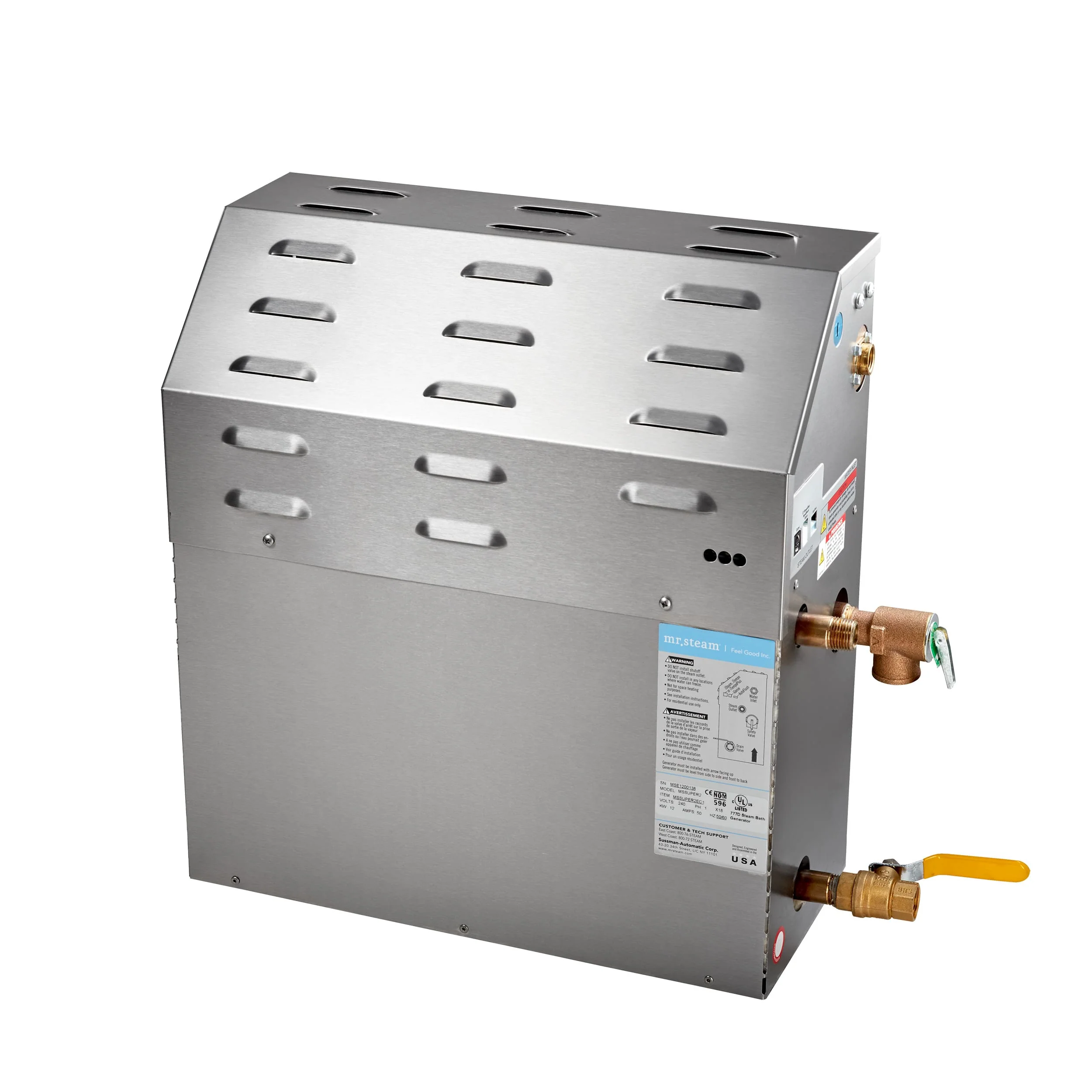 Mr. Steam MSSUPER Series 10kW Steam Shower Generator at 240V With Express Steam