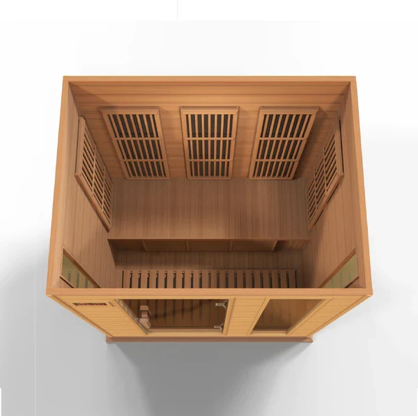Golden Designs Maxxus 3-Person FAR Infrared Sauna Low EMF with Red Cedar | MX-K306-01 CED - Image 5