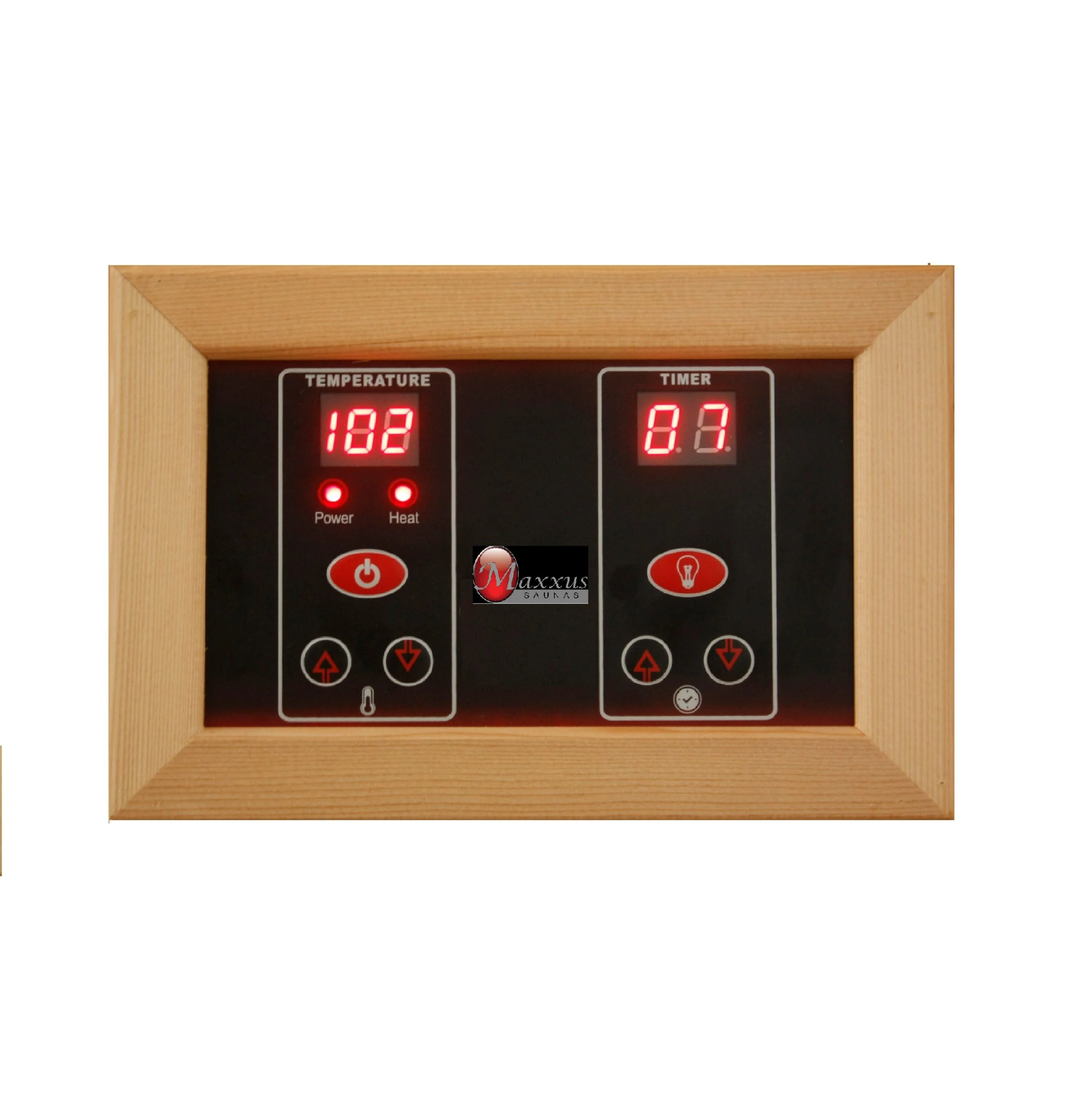 Golden Designs Maxxus 3-Person Corner FAR Infrared Sauna Carbon Low EMF with Canadian Hemlock | MX-K356-01 - Image 12