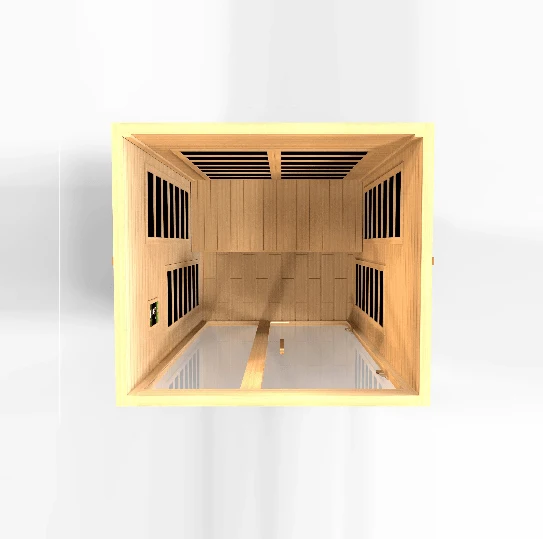 Golden Designs Dynamic Santiago Elite 2-Person Ultra Low EMF FAR Infrared Sauna | DYN-6209-02 Elite - Image 9