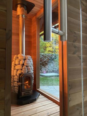 HUUM Sauna Wood Stove Chimney Set, Thru-Ceiling - Image 3