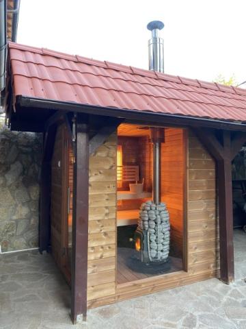 HUUM Sauna Wood Stove Chimney Set, Thru-Ceiling - Image 4