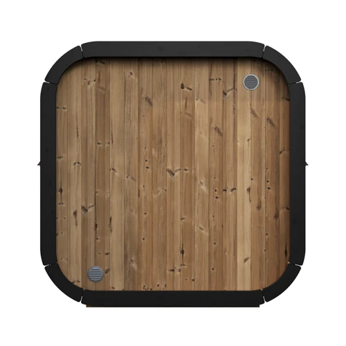 SaunaLife CL5G 4-Person Cube-Series Outdoor Home Sauna Kit - Image 14