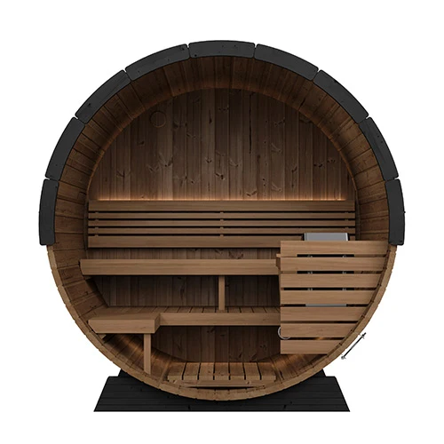 SaunaLife Model EE6G 4-Person Ergo Elegance Series Sauna Barrel - Image 5